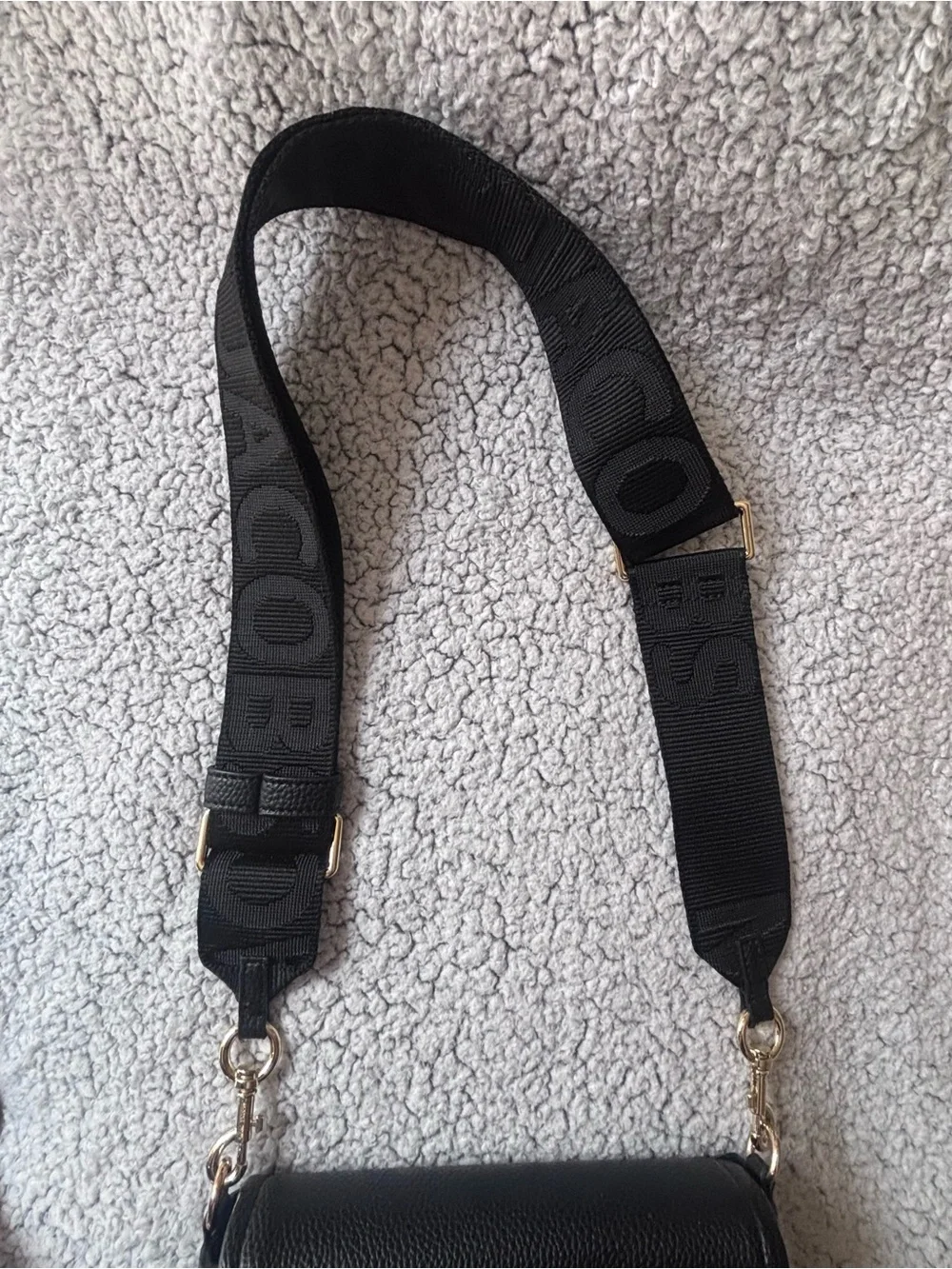 The Mini Bag Crossbody in Black - Picture 3 of 7